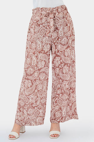 Pantalón fluido con elástico
