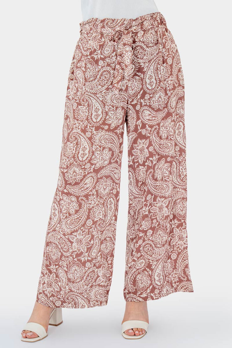 Pantalón fluido con elástico