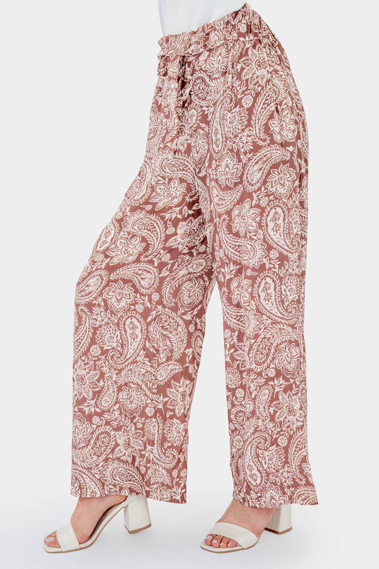 Pantalón fluido con elástico