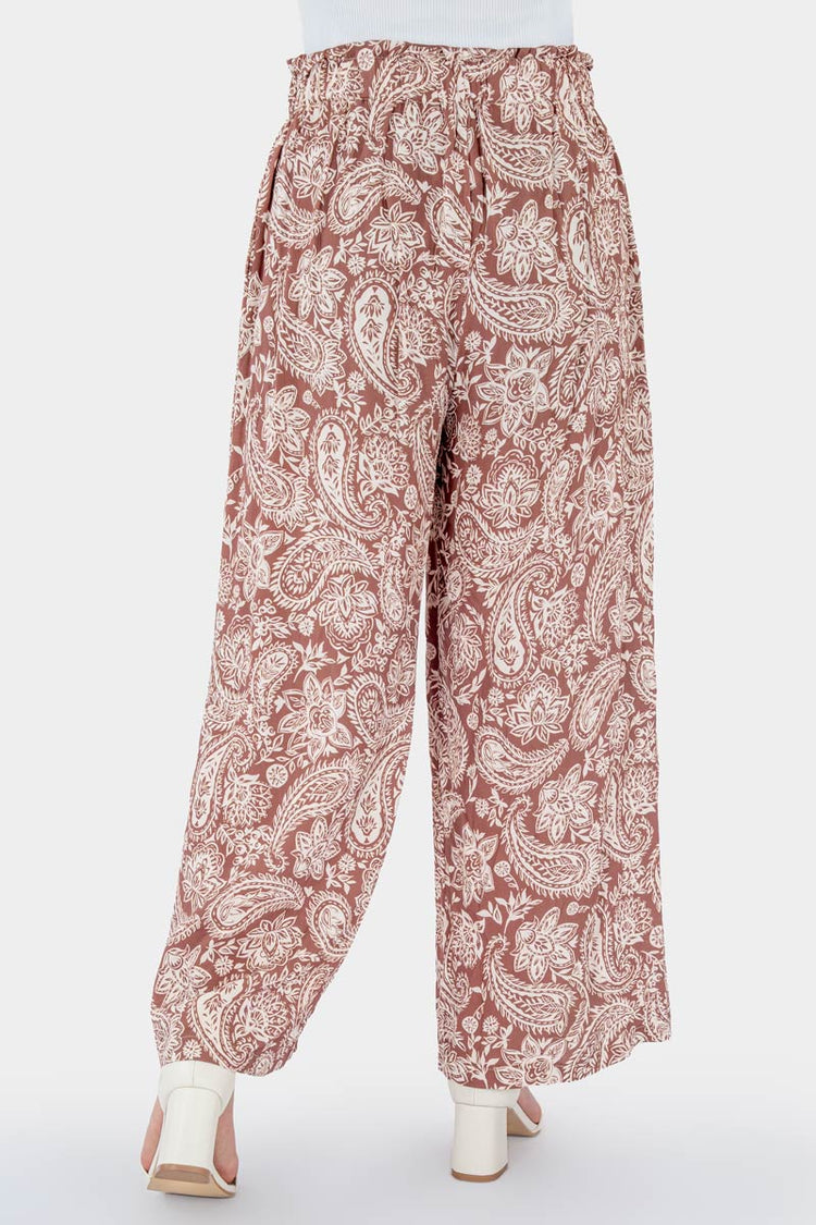 Pantalón fluido con elástico