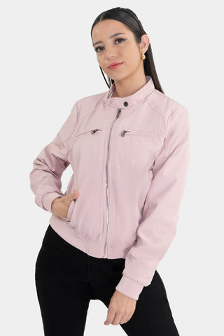 Chamarra ligera tipo bomber