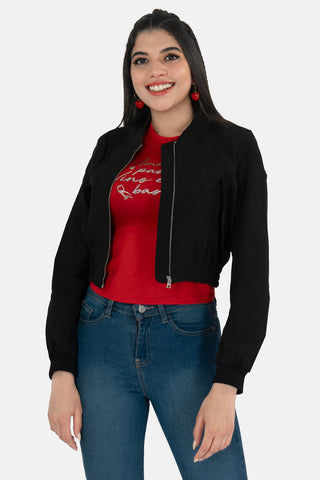 Chamarra tipo bomber