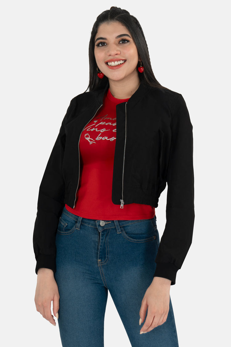 Chamarra tipo bomber