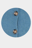 Chaleco denim con escote en v