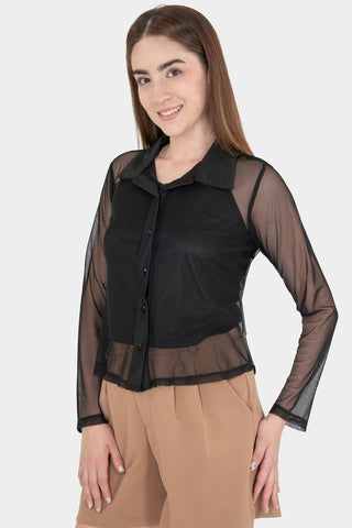 Blusa de manga larga