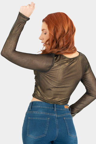 Blusa de manga larga