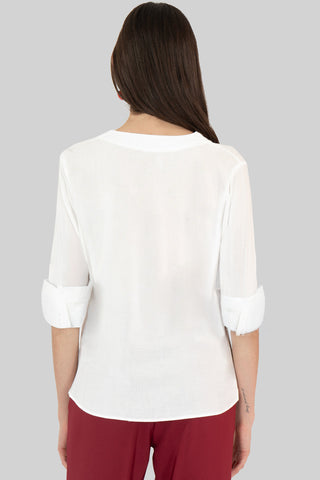 Blusa de manga larga