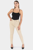Pantalón skinny de tiro alto