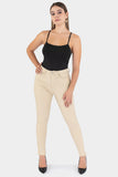 Pantalón skinny de tiro alto