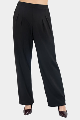Pantalón recto con elástico