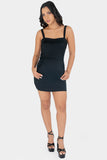 Vestido corto de tirantes
