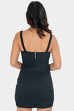 Vestido corto de tirantes