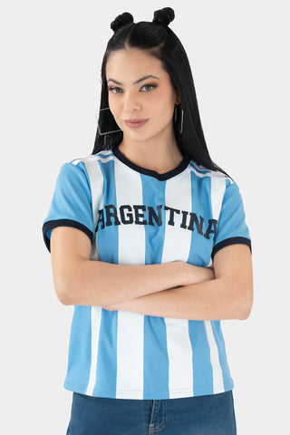 Playera de manga corta "Argentina"