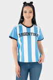 Playera de manga corta "Argentina"