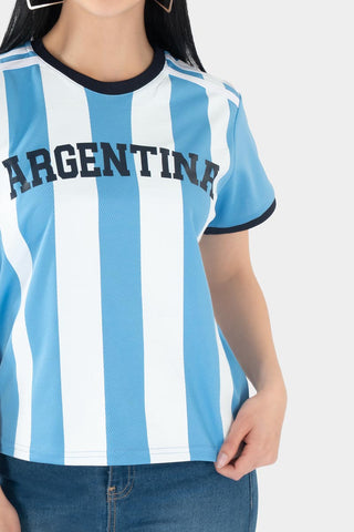 Playera de manga corta "Argentina"