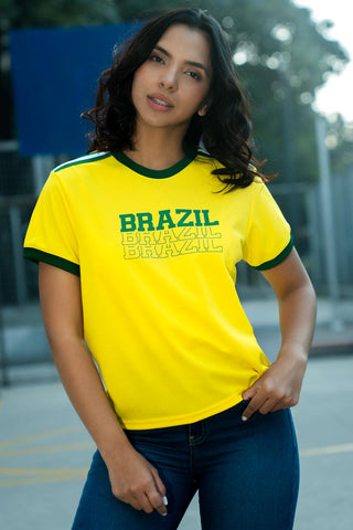 Playera de manga corta "Brazil"