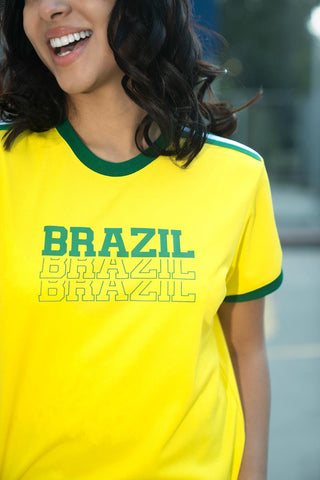 Playera de manga corta "Brazil"