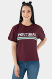 Playera de manga corta "Portugal"