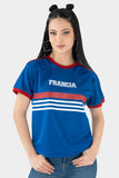 Playera de manga corta "Francia"