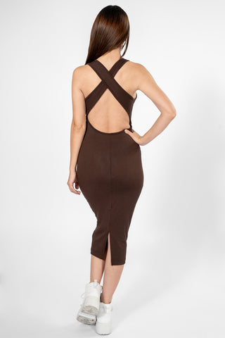 jaulas vestido midi sm con cruce en espalda sust.zz4197a caf ch (7405479657514)