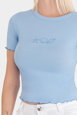 Playera de manga corta