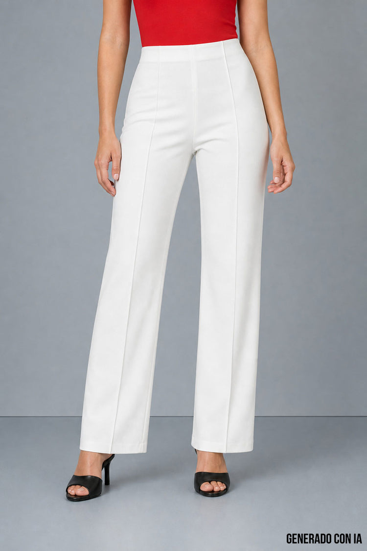 Pantalón pierna ancha