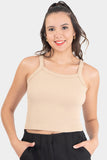 Playera crop de tirantes