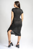 vestido midi cuello alto con abertura neg ch (7371733631018)