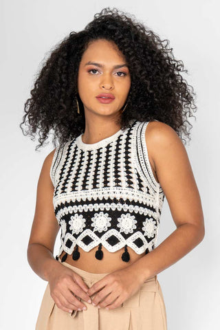 Blusa tejida