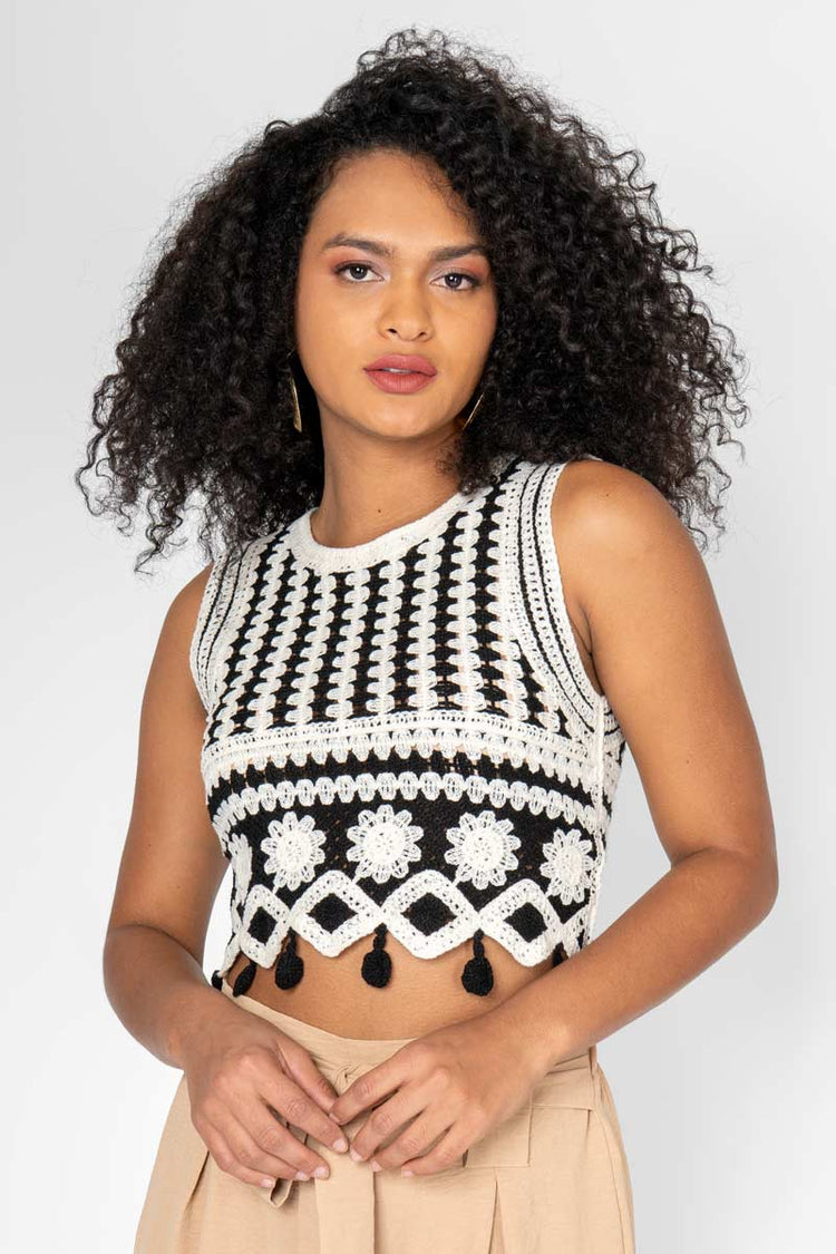 Blusa tejida