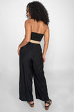 Jumpsuit con escote halter