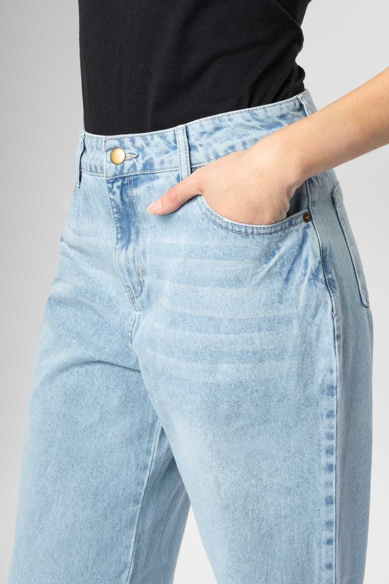 Jeans de pierna ancha