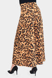Pantalón ancho animal print