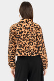 Camisa de manga larga animal print