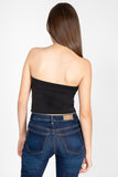 Blusa strapless con cierre (7475882917930)