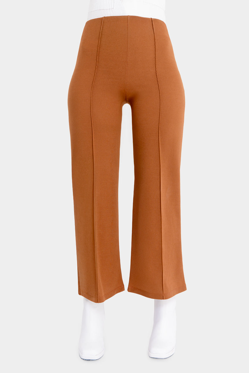 Leggins rectos con costuras frontales