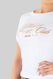 Playera de manga corta con estampado