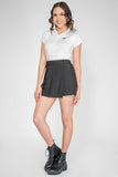Falda short envolvente