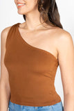 Blusa asimetrica sin mangas