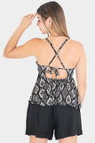 Blusa de tirantes con amarre en espalda