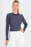 Suéter a rayas