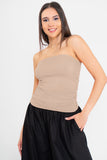Blusa strapless