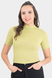 Playera de cuello alto