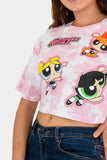 Playera crop de manga corta