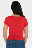 Playera de manga corta