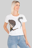 Playera de manga corta con estampado