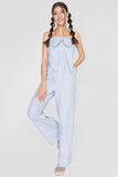 Jumpsuit de tirantes con moño