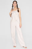 Jumpsuit de tirantes con moño