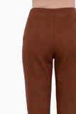 Pantalón recto con pinzas en cintura