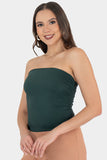 Blusa strapless